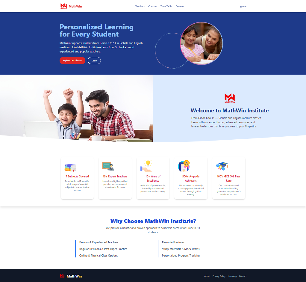 Learning Management System