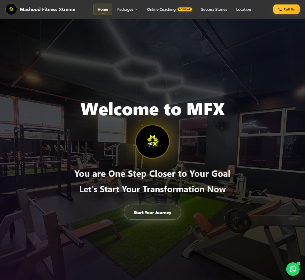MFX – Fitness & Personal Training Platform