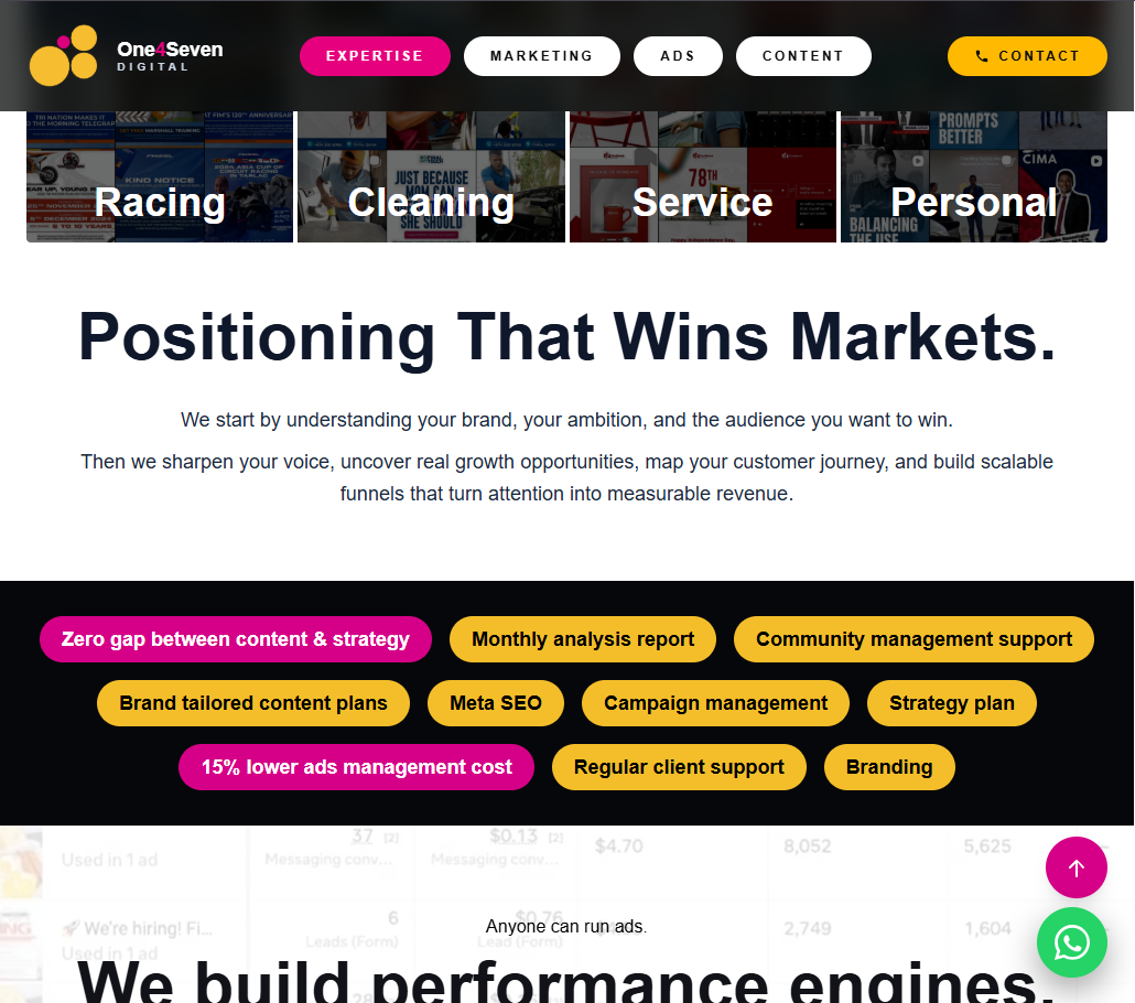 147 Digital – Digital Marketing & Branding Website